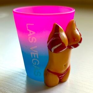Las Vegas 3D Bikini Shot‎ Glass Shotglass Souvenir